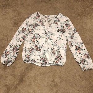 Floral Chiffon Blouse
